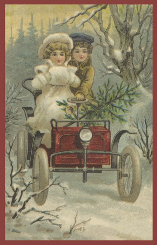 Weihnachtskarte  W147