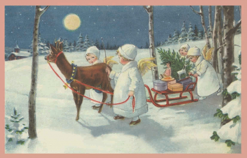 Weihnachtskarte  W146