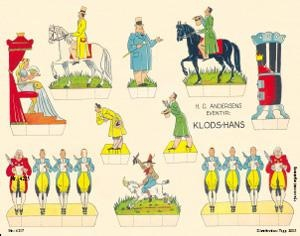 Maxipostkarte  Klods Hans - Tölpelhans Nummer 4217