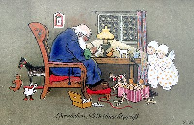 Weihnachtskarte W029 (German text)