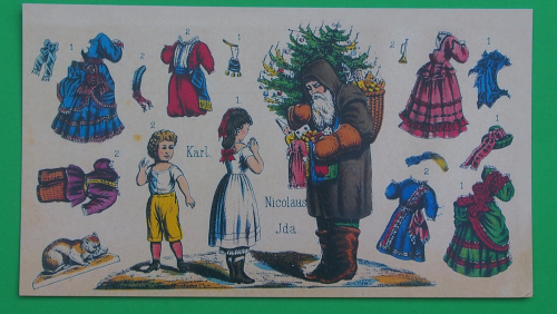 Maxipostkarte Karl, Nicolaus & Ida 4319