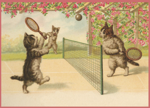 Vermenschlichte Tierkarte V123