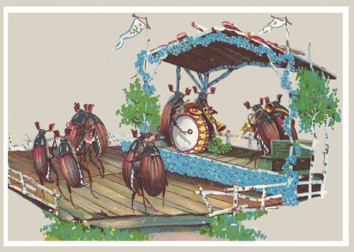 Vermenschlichte Tierkarte V131