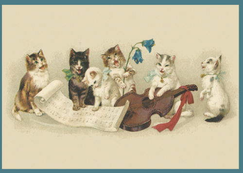 Vermenschlichte Tierkarte V134