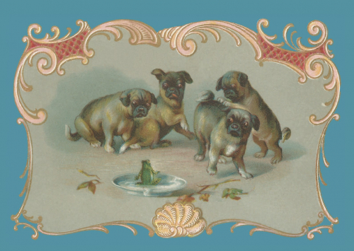 Vermenschlichte Tierkarte V110