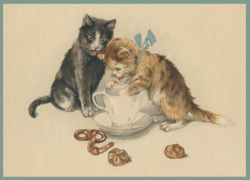 Vermenschlichte Tierkarte V136