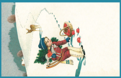 Weihnachtskarte W211