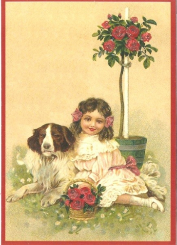 Glückwunschpostkarte beglittert 6Gg008