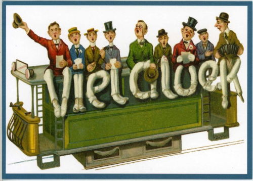 Postkarte Sortiment Weihnachten geprägt 6Wp030