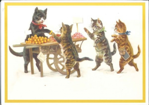 Postkartenset Katzen M3