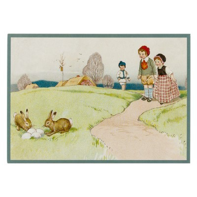 Postkarte Sortiment Glückwunsch geprägt 6Gp021