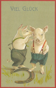 Weihnachtskarte W201 (German text)