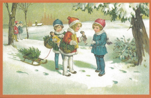 Weihnachtskarte W166