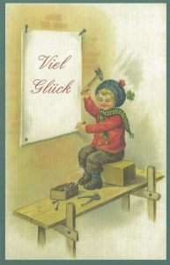 Weihnachtskarte W134 (German text)