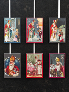Weihnachtsanhänger Nikolaus A11 - 6 Motive