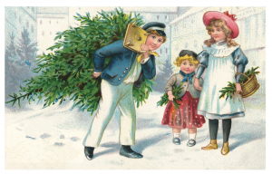 Weihnachtskarte W193 (German text)